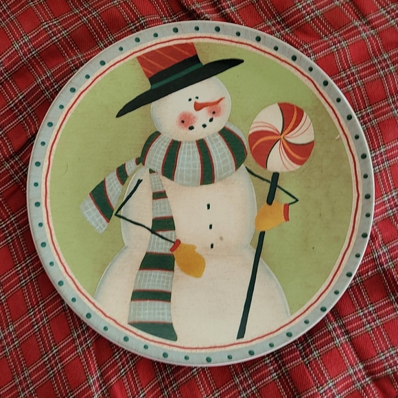 Oneida Frosty Folks Salad/Dessert Plate Box Set of 4 cute - Picture 5 of 9